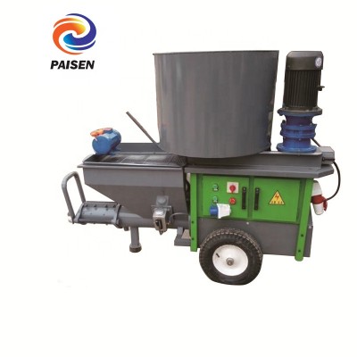 220v/380v/diesel motor wall cement plaster machine/mortar spraying pump